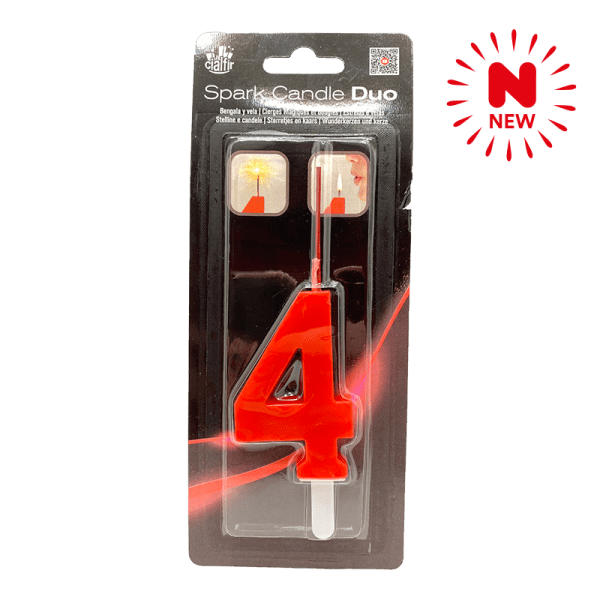Spark Candle DUO Nº 4 RED CIALFIR